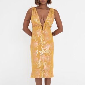 Rumored Paradise Midi Dress
